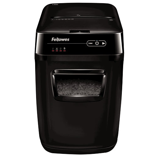 Fellowes AutoMax 130C triturador de papel Corte cruzado 60 dB Negro