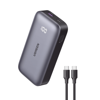 Ugreen 10000mAh Mini Powerbank Quick Charging 30W Gris