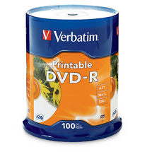 Verbatim DVD-R InkJet dvds en blanco 4,7 GB DVD-R 120 mm 100 pieza(s)