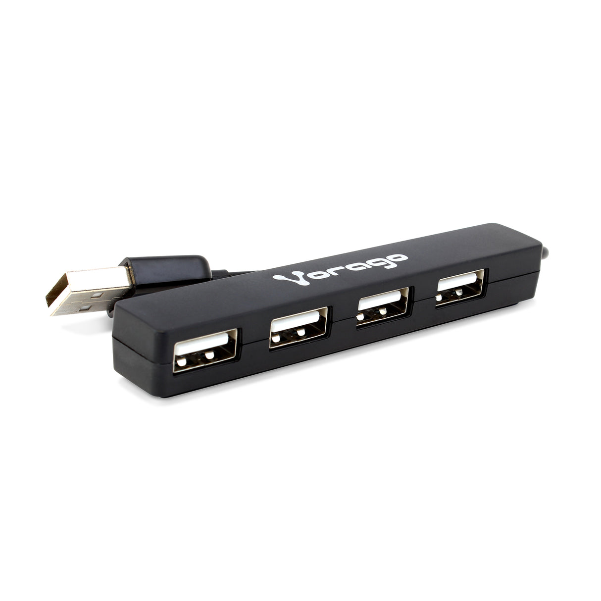 Vorago HU-100 hub de interfaz 480 Mbit/s Negro