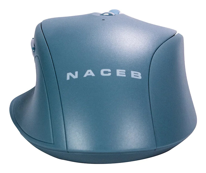Naceb Technology Na-0139 ratón Diestro RF inalámbrico 1600 DPI, Azul, Na-0139A