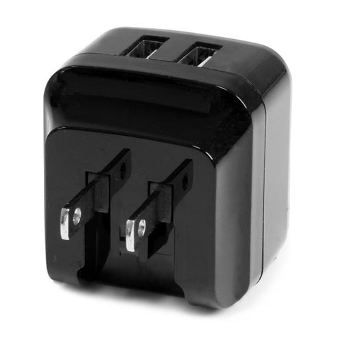 StarTech.com Cargador de Pared USB de 2 Puertos para Tablets Smartphones - Cargador de Alta Potencia para Viajes Cargado
