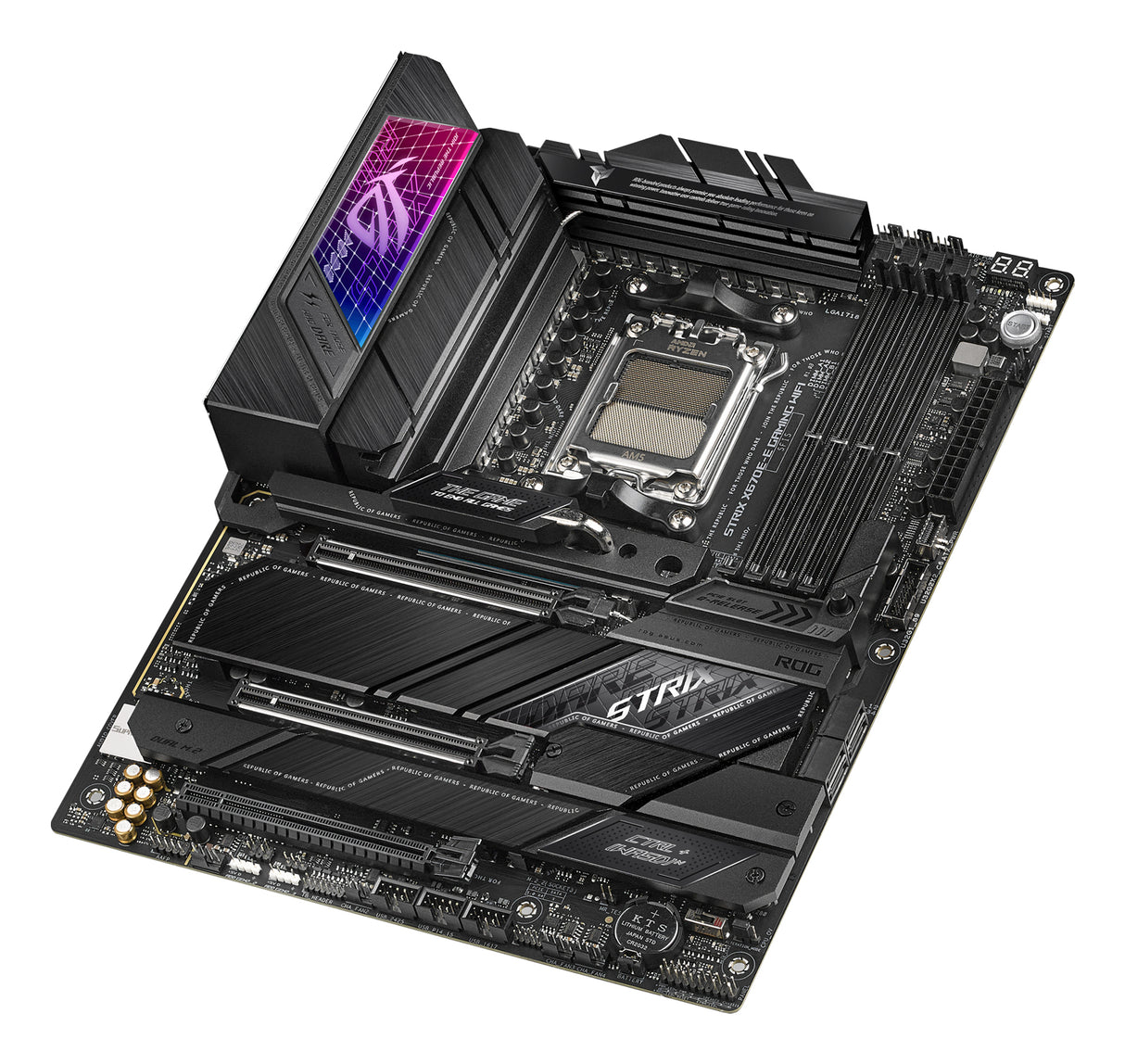 ASUS ROG STRIX X670E-E GAMING WIFI placas base AMD Zócalo AM5 AMD Ryzen™ 7 Zócalo AM5