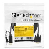 StarTech.com Cable de 3m Conversor Activo HDMI a VGA - Adaptador 1920x1200 1080p Cable Derecho Derecho USB 3 m
