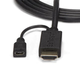 StarTech.com Cable de 3m Conversor Activo HDMI a VGA - Adaptador 1920x1200 1080p Cable Derecho Derecho USB 3 m