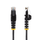 StarTech.com N6PAT3BKS Cables de red 0,9 m Cat6 Halógeno