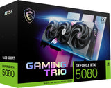 MSI GAMING GEFORCE RTX 5080 16G TRIO OC tarjeta gráfica NVIDIA 16 GB GDDR7