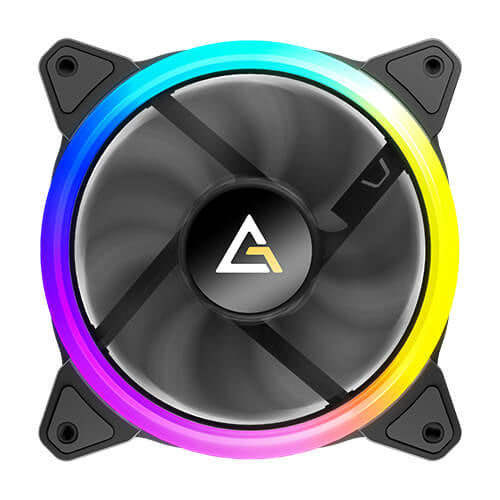 Antec Neon 120 ARGB Carcasa del ordenador Ventilador 12 cm Negro