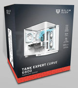 Balam Rush Tank Expert Curve 6800 Midi Tower Transparente, Blanco