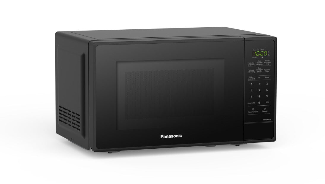 Panasonic NN-SB25JBRUH microondas Negro Solo microondas Mostrador 20 L, Pantalla incorporada, Botones