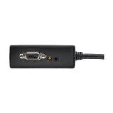 Tripp Lite P131-06N-2VA-U Adaptador de HDMI a VGA y Audio, 152 mm [6"], Negro, TAA, 1920 x 1440