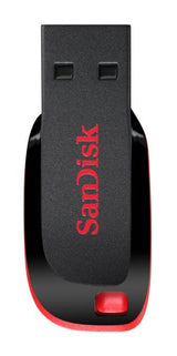 MEMORIA FLASH SANDISK CRUZER BLADE 128GB NEGRO 2.0 (SDCZ50-128G-B35)