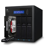 Western Digital My Cloud EX4100, 24TB NAS Escritorio Marvell Armada 388 2 GB DDR3 Unidad de disco duro My Cloud OS Negro