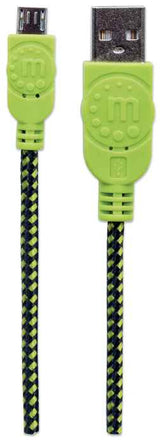 Manhattan Cable Micro USB 2.0 A Micro B 0.5M, 480 Mbps, Compatible con USB 2.0
