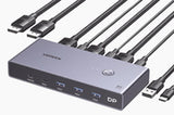 25962 - Ugreen Conmutador KVM DisplayPort / 8K@60Hz / HDR 25962