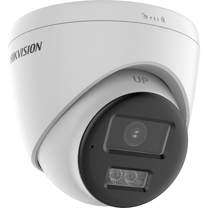 CAMARA TURRET HIKVISION [AUDIO BIDIRECCIONAL + DUAL LIGHT + COLORVU] TURRET TURBOHD 2 MEGAPIXEL (1080P) / LENTE 2.8 MM /
