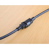 Manhattan 352680 Cables de transmisión Negro Hembra 250 V