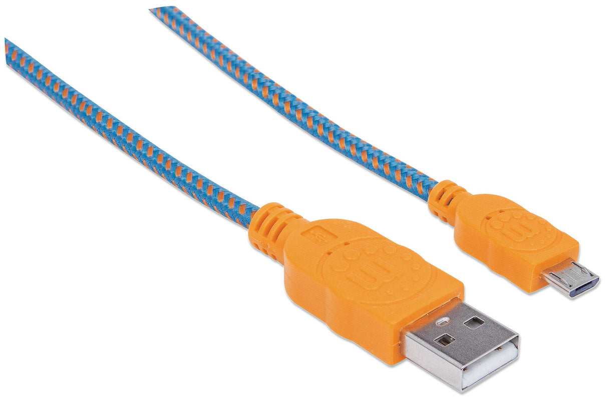 Manhattan 394024 Cable USB 2.0 USB A Micro-USB B Macho/Macho