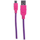 Manhattan Cable Micro-B USB de Alta Velocidad con recubrimiento textil Cable USB 2.0 USB A Micro-USB B Macho/Macho
