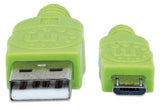 Manhattan 352765 Cable USB 2.0 USB A Micro-USB B Macho/Macho