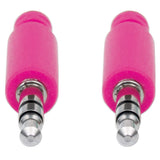 Manhattan Cable de audio con recubrimiento textil Cable 1 m 3,5mm Macho 3,5mm