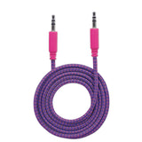 Manhattan Cable de audio con recubrimiento textil Cable 1 m 3,5mm Macho 3,5mm