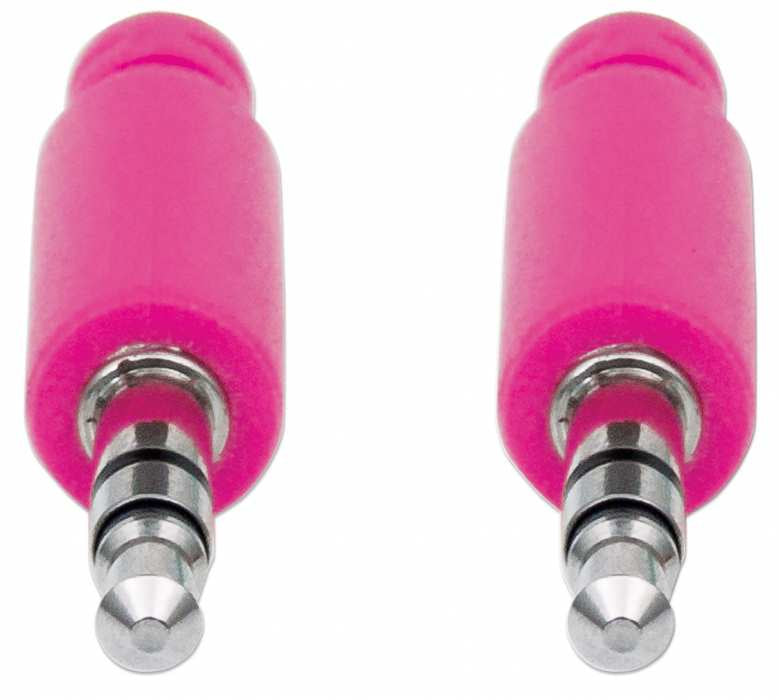 Manhattan Cable de audio con recubrimiento textil Cable 1,8 m 3,5mm Macho 3,5mm