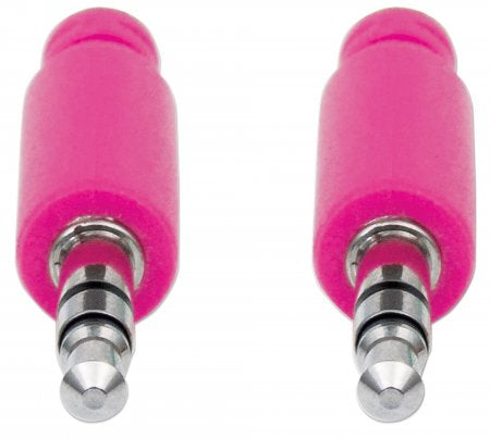 Manhattan Cable de audio con recubrimiento textil Cable 1 m 3,5mm Macho 3,5mm