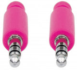 Manhattan Cable de audio con recubrimiento textil Cable 1 m 3,5mm Macho 3,5mm