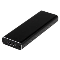 StarTech.com Caja USB 3.0 (5Gbps) a SSD M.2 de Aluminio con UASP - Negro - SATA NGFF M.2 con B Key y B+M Key - Caja Port