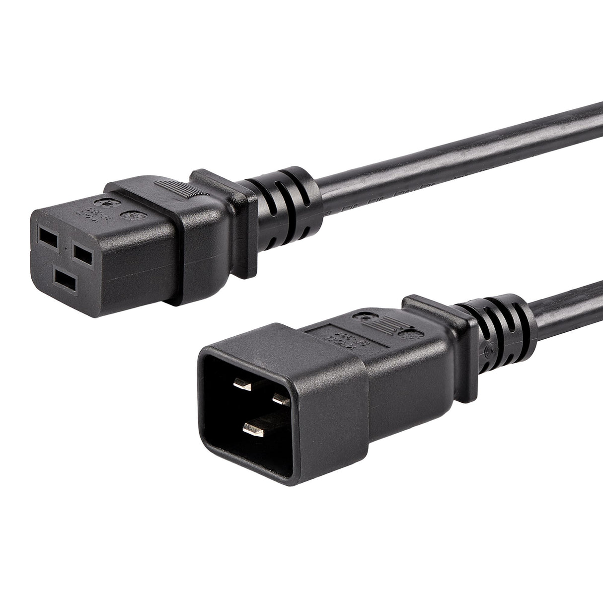 StarTech.com Cable C19 a C20 de 3m para Alimentación de Ordenador