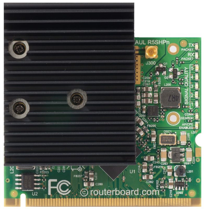 R5SHPn, Tarjerta MiniPCI 802.11A/N 800mW