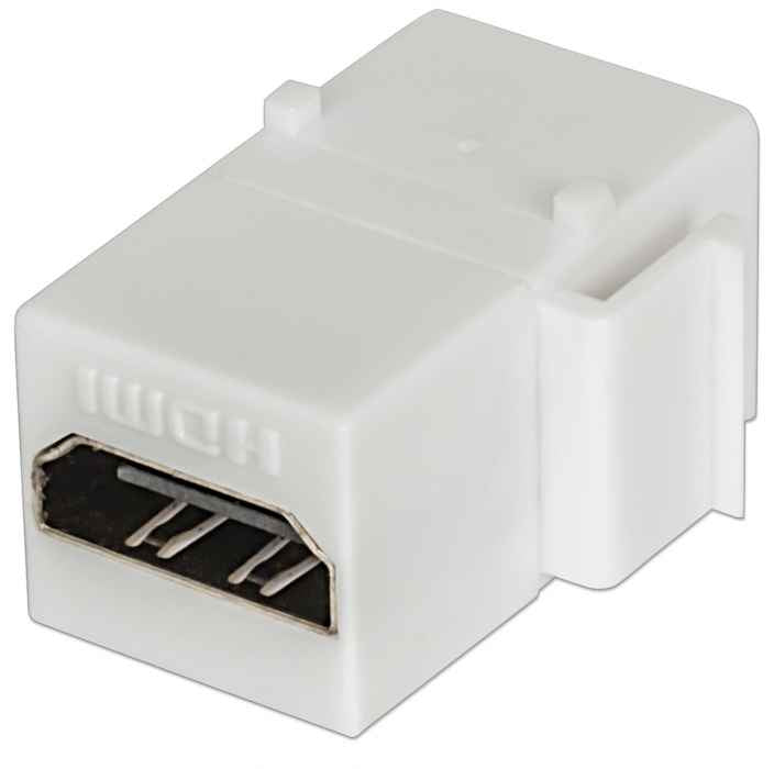 Intellinet Cople HDMI, Tipo Keystone módulos de conectores de red Plano Blanco HDMI HDMI