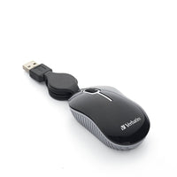 Verbatim 98113 ratón Viajes Ambidextro USB tipo A Óptico