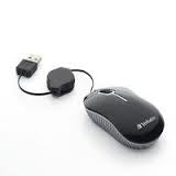 Verbatim 98113 ratón Viajes Ambidextro USB tipo A Óptico