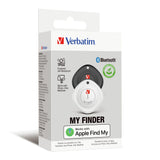 Localizador VERBATIM MyFinder Bluetooth Duo Pack, Alcance 50m, Batería 1 año, Resistente agua