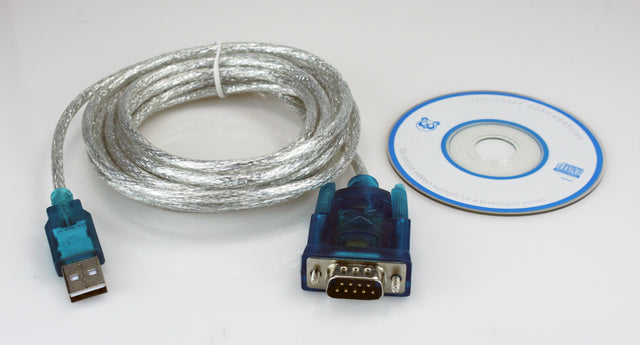 Xtech XTC-319 cable serial Transparente 3 m USB 2.0 Serial 9-pin, Macho, Macho