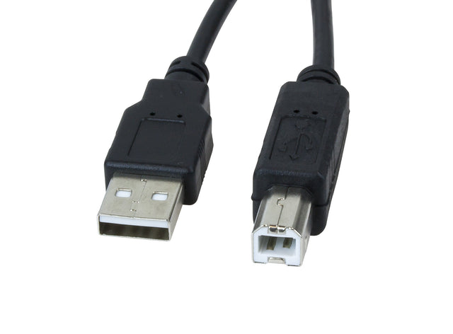 Xtech 4.5m, USB 2.0 cable USB USB A USB B Negro, Macho/Macho, XTC-304 | Cables USB