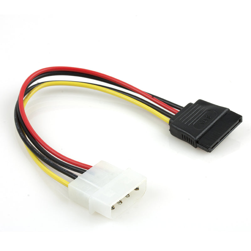 Xtech 0.15m, Molex/SATA, Molex (4 puntas), SATA 15 puntas, Macho, XTC-310