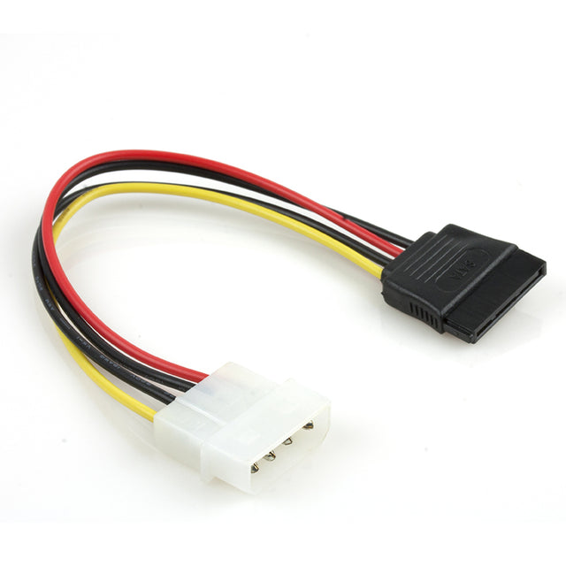 Xtech 0.15m, Molex/SATA, Molex (4 puntas), SATA 15 puntas, Macho, XTC-310