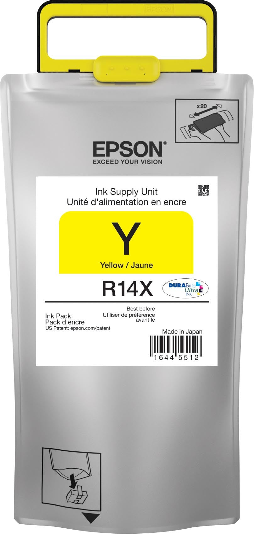 Epson R14X cartucho de tinta Original Amarillo