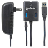 Manhattan Hub USB 3.0 de Supervelocidad hubs de interfaz USB 3.2 Gen 1 (3.1 Gen 1) Type-A USB 3.2 Gen 1 (3.1 Gen 1) Type-A 4 4