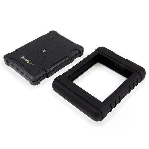 StarTech.com Caja USB 3.0 robusta con UASP para disco duro o SSD SATA de 2,5 pulgadas Cajas para discos duros externos 2