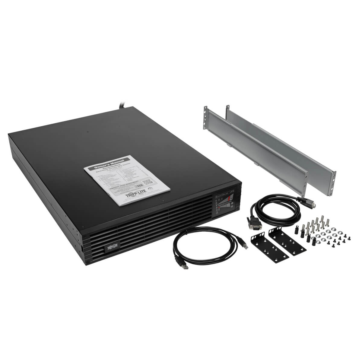 Tripp Lite SU3000RTXL2U UPS SmartOnline de doble conversión 120V 3kVA 2.7kW, en 2U de Rack / Torre, Autonomía Extendida,