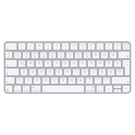 Apple MXCK3MG/A teclado Universal USB + Bluetooth QWERTZ Húngaro Plata, Blanco, Tenkeyless (80 - 87%), Inalámbrico y alá