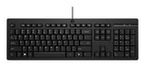 266C9AA - HP Teclado con cable 125