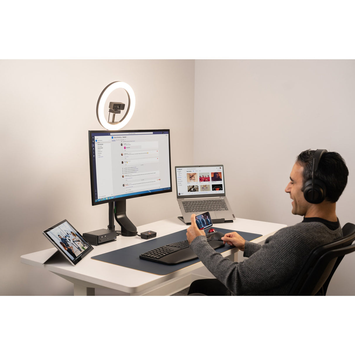 Kensington Auriculares Bluetooth circumaurales H3000 Auriculares Inalámbrico Si Supraaural Si
