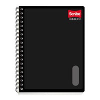 Scribe 2673 cuaderno y block 200 hojas Negro, Naranja, Rosa