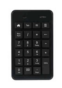 Teclado ACTECK Numerico Multiplataforma Inspire Pad TN450 / 2.4 Ghz + BT 5.0 Dual Mode 3 Millones de Clicks + 1xBat AAA 