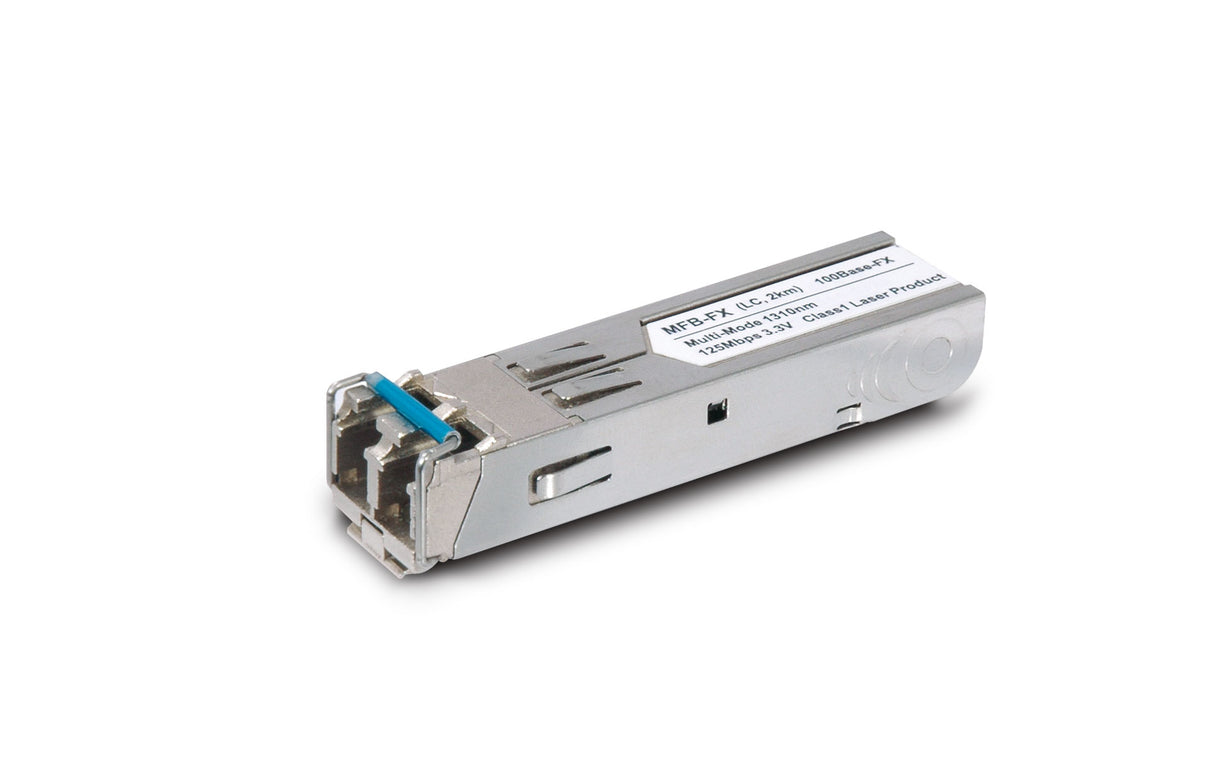 PLANET MFB-FX módulo de red del transceptor Fibra óptica 100 Mbit/s SFP 1310 nm, 2000 m